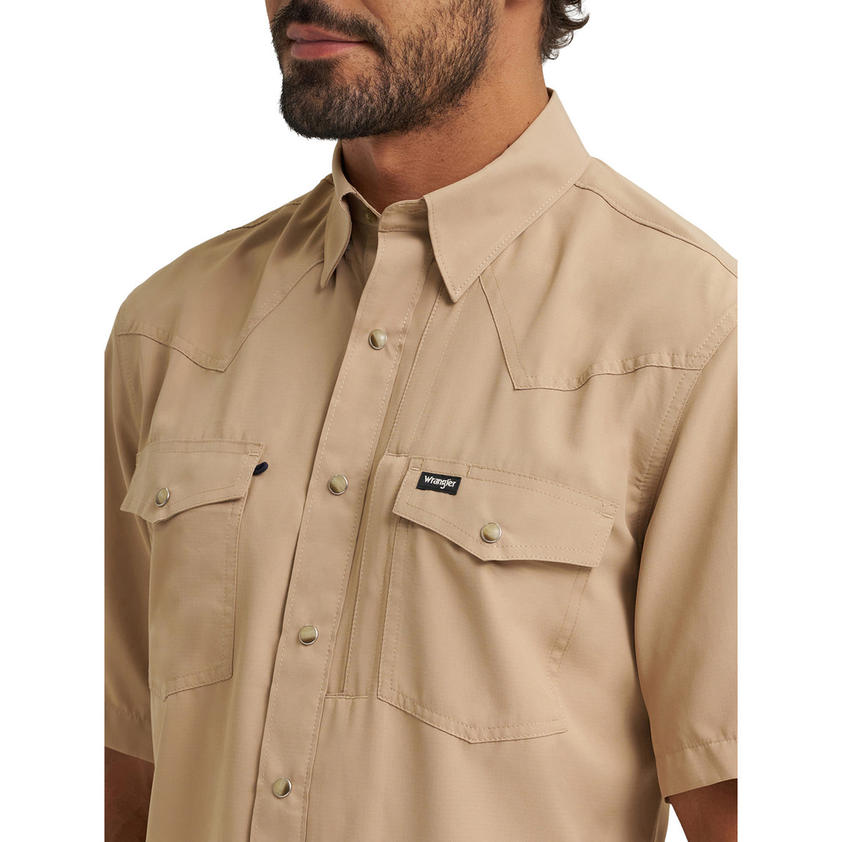 Wrangler Men's All Terrain Gear Men's Performance Shirt Work Shirts Wrangler