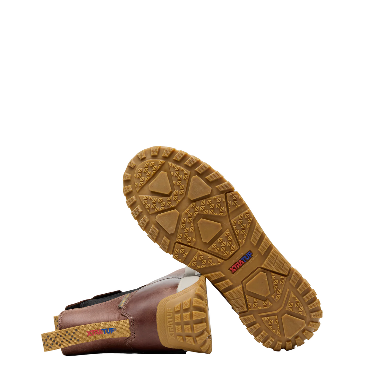 XTRATUF Men's Leather 6" Waterproof Ankle Deck Boot - Work World - Workwear, Work Boots, Safety Gear