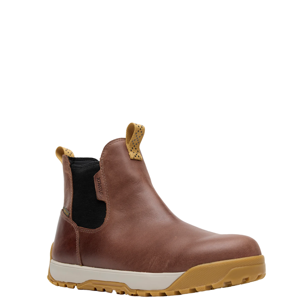 XTRATUF Men's Leather 6" Waterproof Ankle Deck Boot - Work World - Workwear, Work Boots, Safety Gear