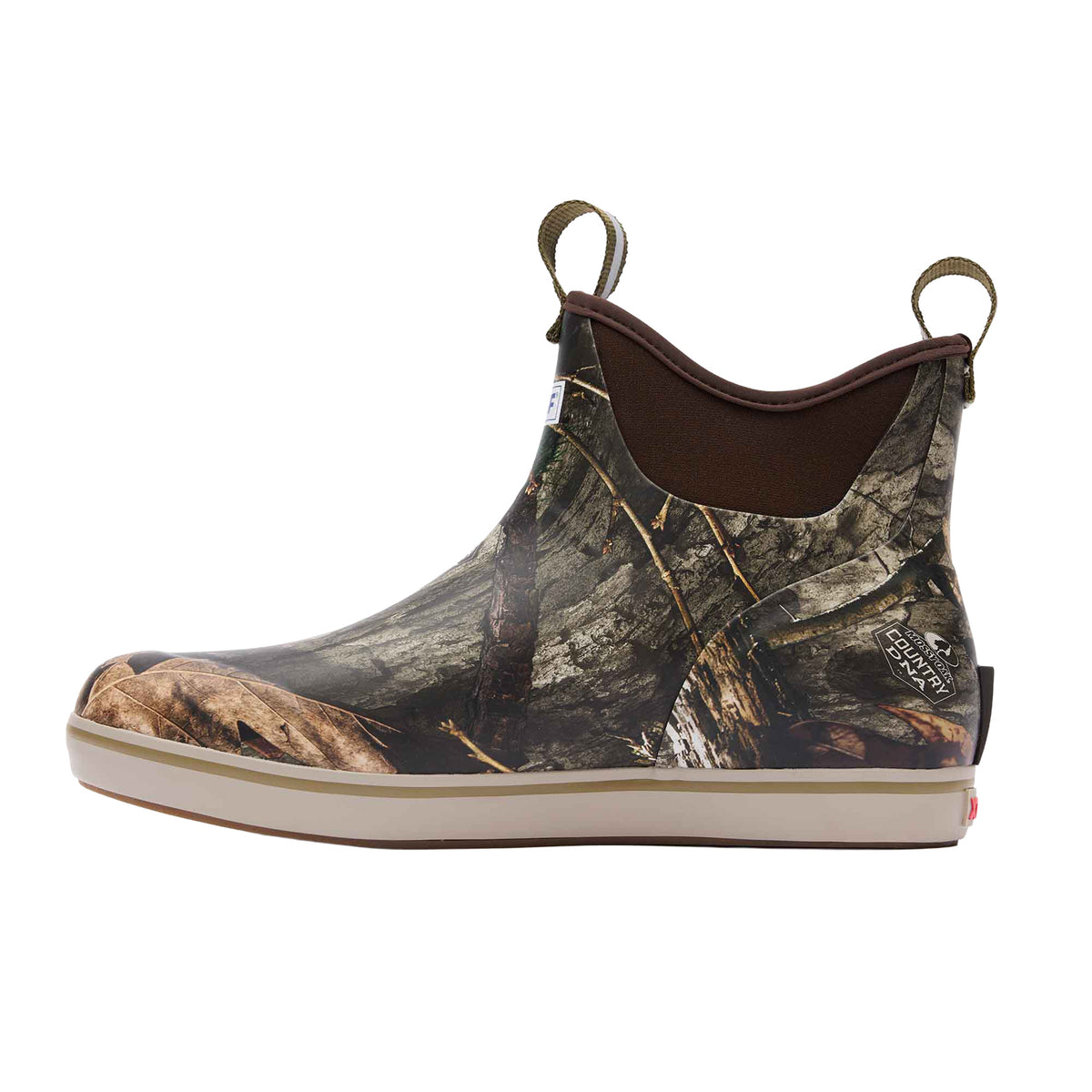 XTRATUF Men's Mossy Oak Country DNA Ankle Deck Boot Rubber Boots XTRATUF
