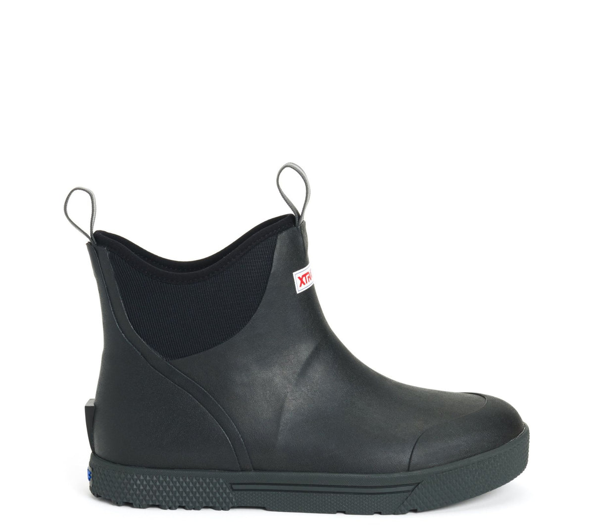 XTRATUF® Men&#39;s Wheelhouse 6&quot; Waterproof Ankle Deck Boot_Black - Work World - Workwear, Work Boots, Safety Gear