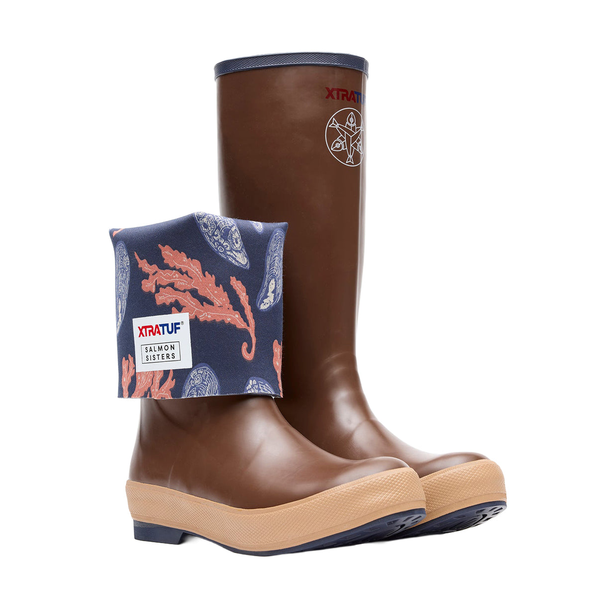XTRATUF Women's Salmon Sisters 15" Legacy Boot Rubber Boots XTRATUF