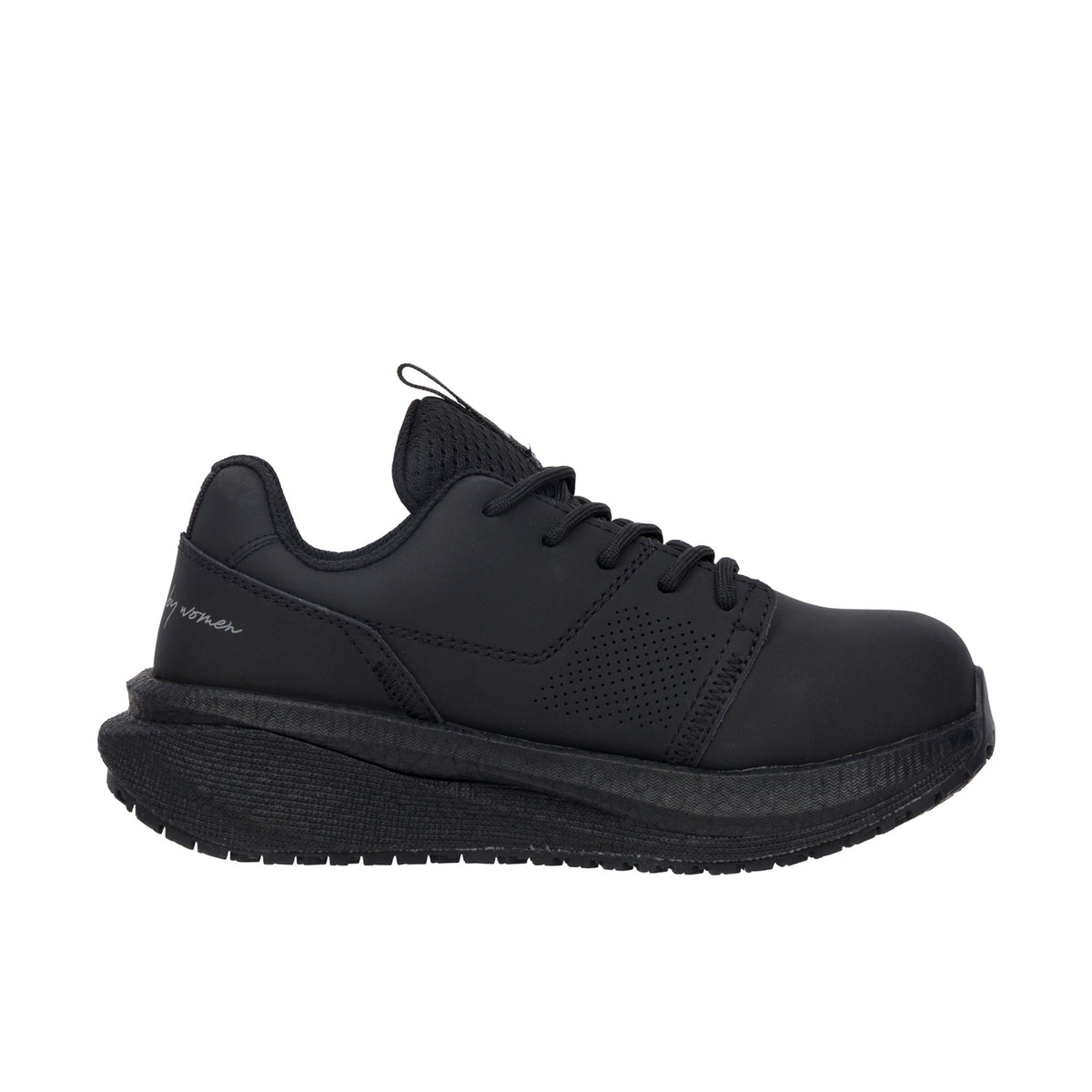 Xena Women's Astra Athletic Puncture Resistant Comp Toe Work Shoe Work Shoes Xena Black Silver 10 M