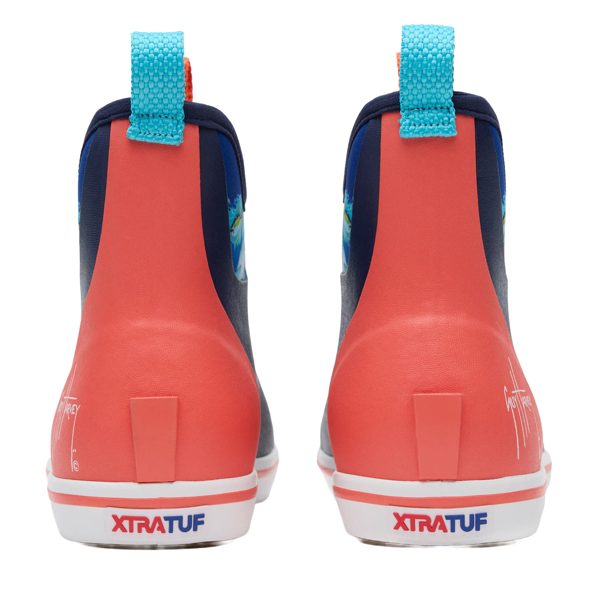 XTRATUF Men's Ankle Deck Boot Guy Harvey
