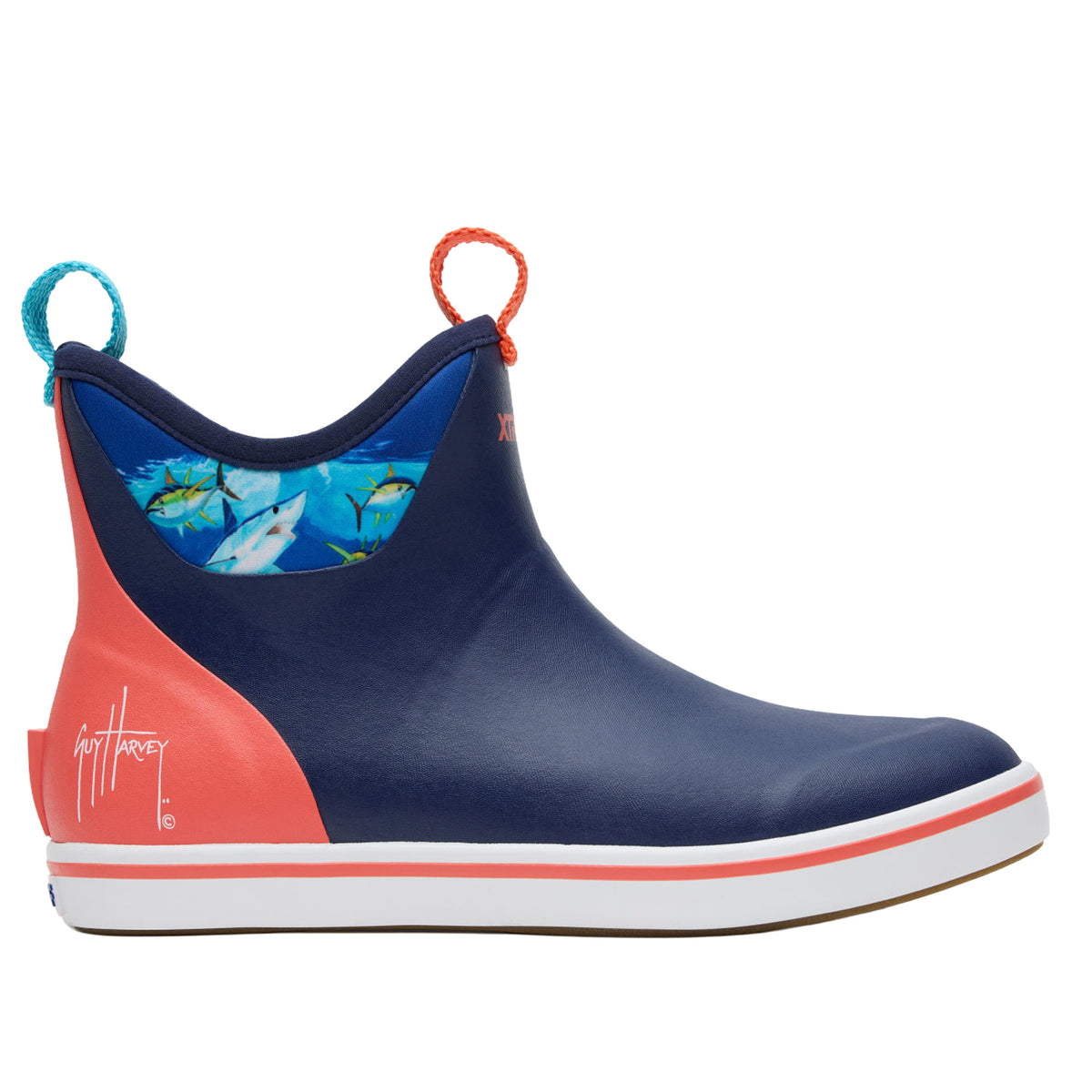 XTRATUF Men's Ankle Deck Boot Guy Harvey