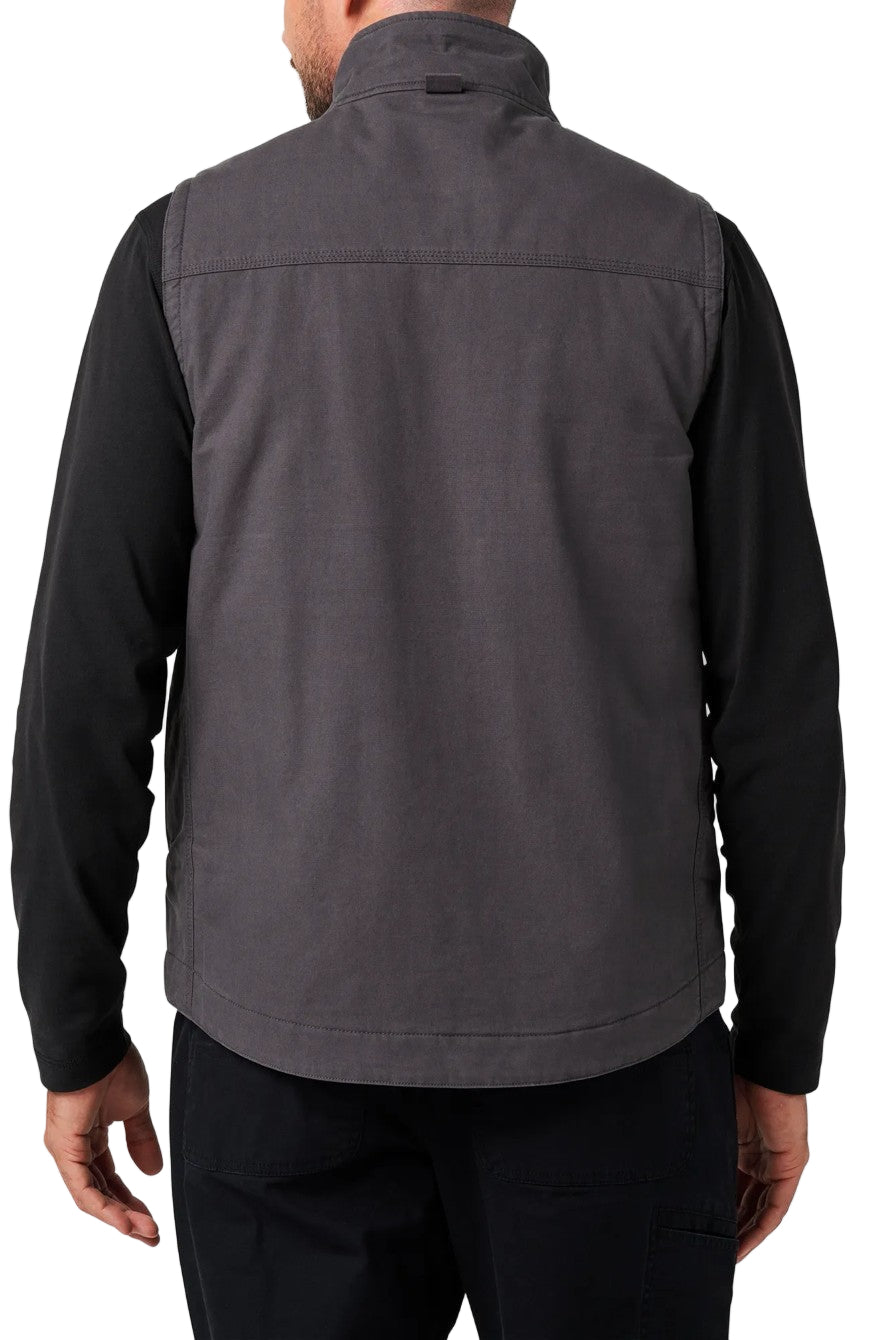 Lucky Brand Workwear Canvas Quilted Plaid Flannel Lined Vest - Work World - Workwear, Work Boots, Safety Gear