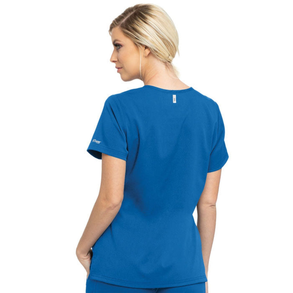 Grey's Anatomy Women's Bree Stretch V-Neck Short Sleeve Scrub Top Scrubs Grey's Anatomy
