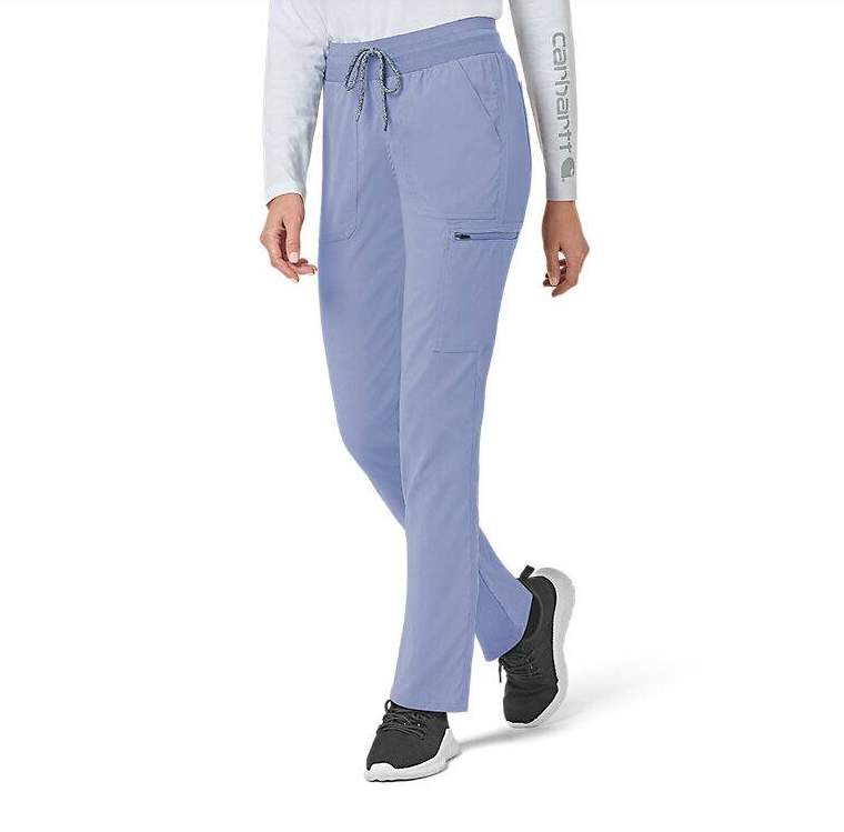 Carhartt Women's Rugged Flex® Slim Leg Scrub Pant_Ceil Blue - Work World - Workwear, Work Boots, Safety Gear