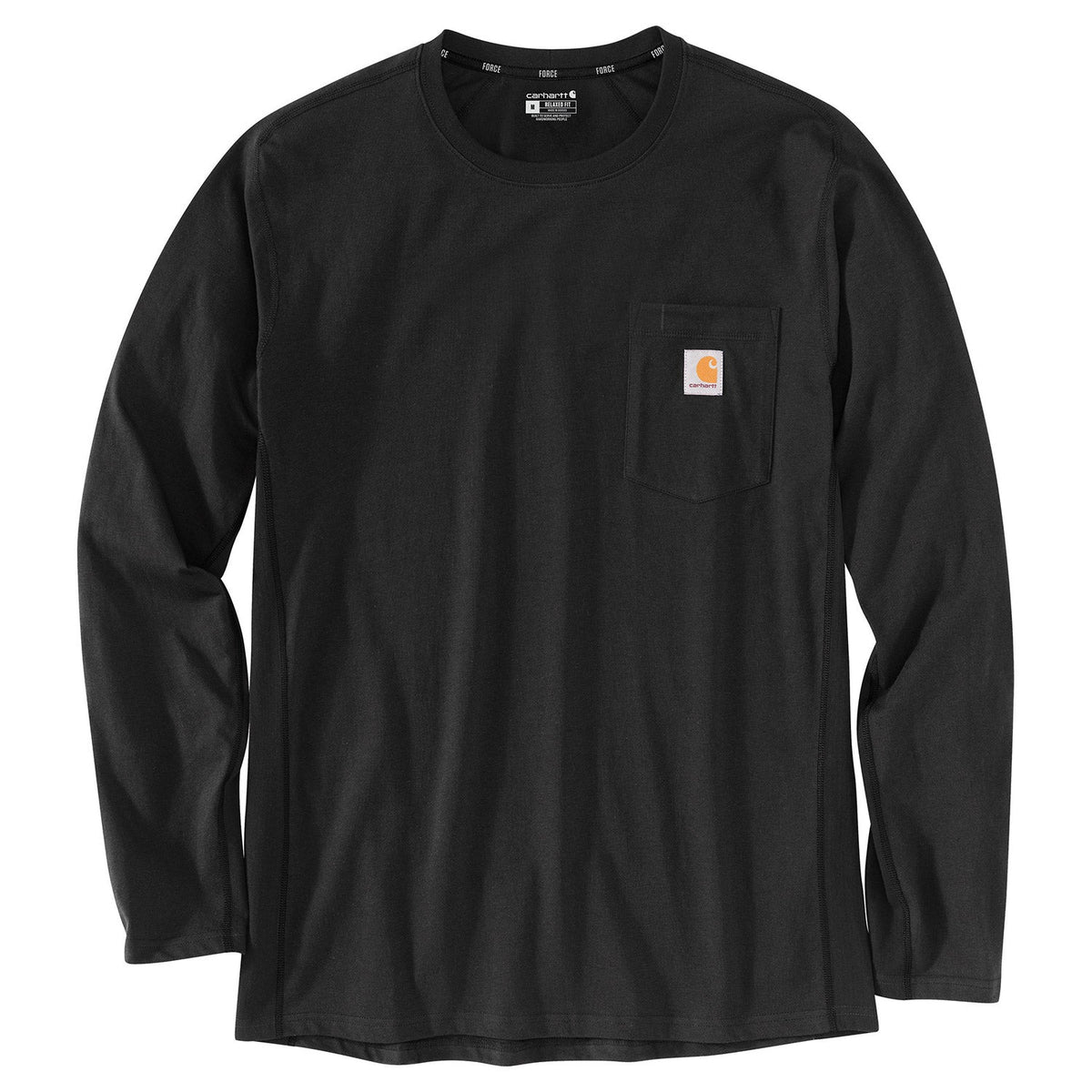 Carhartt Men's Force® Relaxed Fit Long Sleeve Pocket T-Shirt Long Sleeve T-Shirts Carhartt