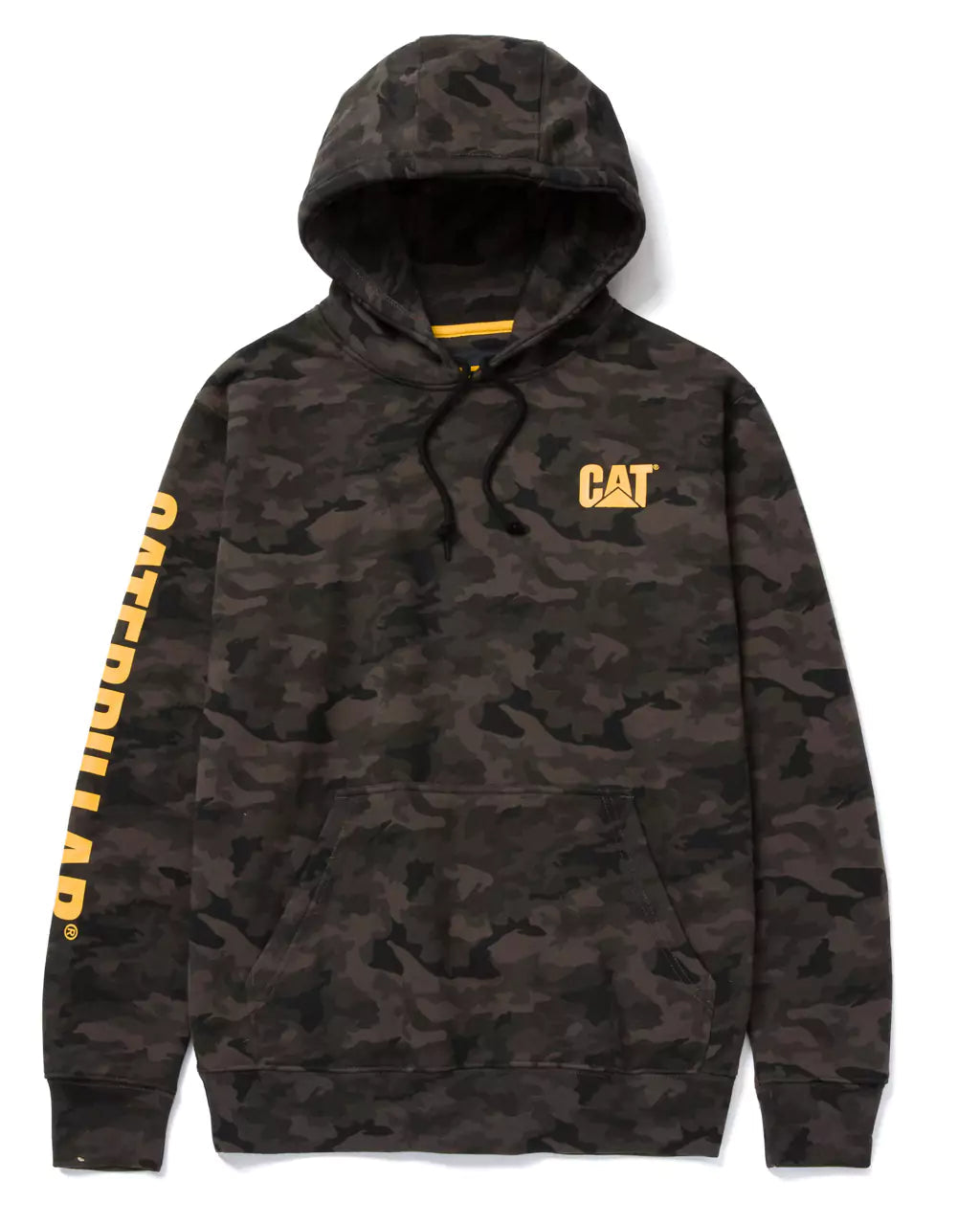 CAT Men s Banner Logo Hooded Sweatshirt Work World