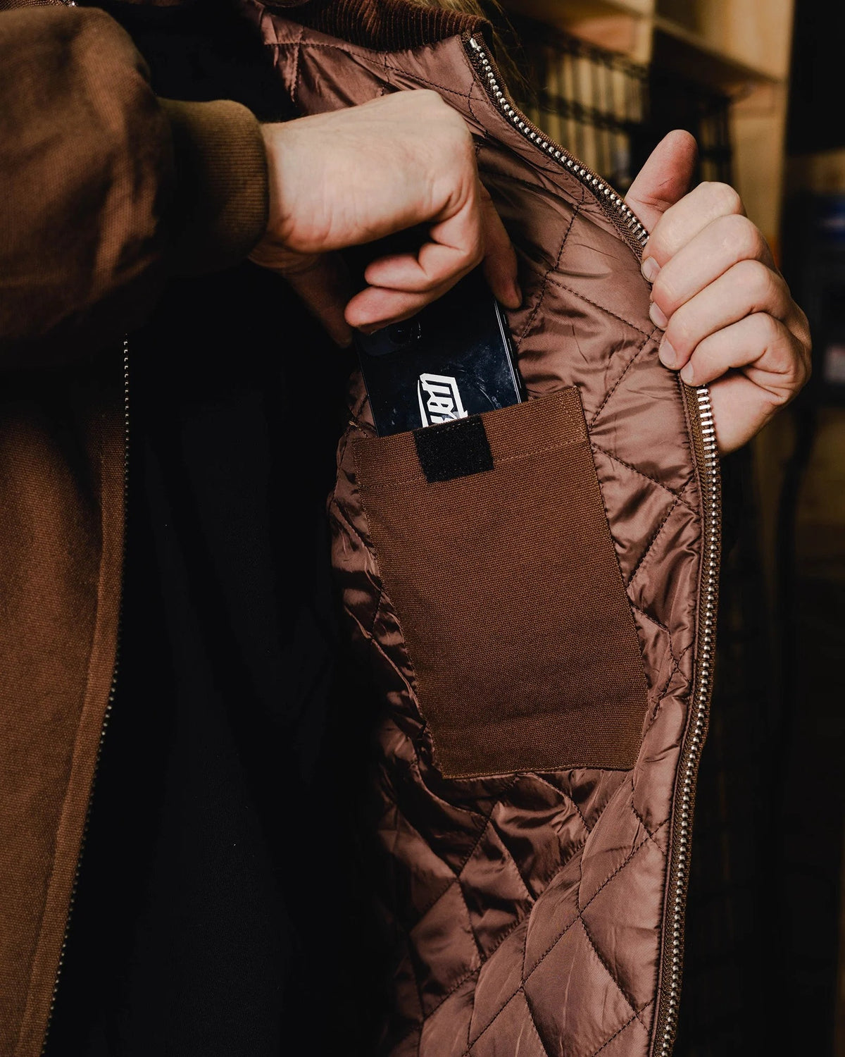 Dixxon Flannel Co. Men's Chore Chest Pocket Zip-Up Coat - Work World - Workwear, Work Boots, Safety Gear