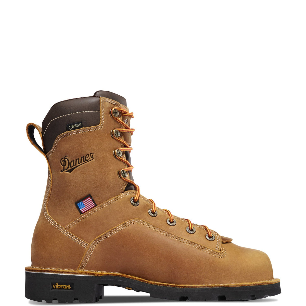Danner Men's Quarry 8" Waterproof Work Boot Work Boots Danner Brown 10 2E