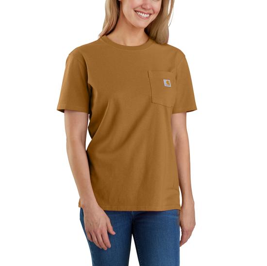 Carhartt Women's Pocket Short Sleeve T-Shirt - Work World - Workwear, Work Boots, Safety Gear