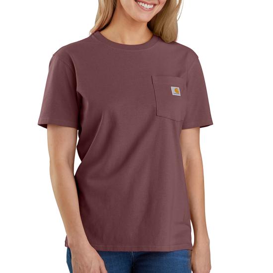 Carhartt Women's Pocket Short Sleeve T-Shirt - Work World - Workwear, Work Boots, Safety Gear