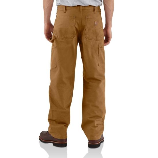 Carhartt Men's Washed Duck Double-Front Work Dungaree - Work World - Workwear, Work Boots, Safety Gear