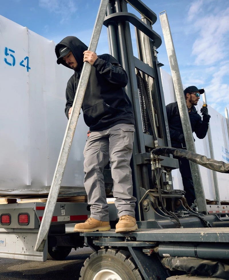 TRUEWERK Men's M2 Grid Pullover Lighweight Hoodie - Work World - Workwear, Work Boots, Safety Gear