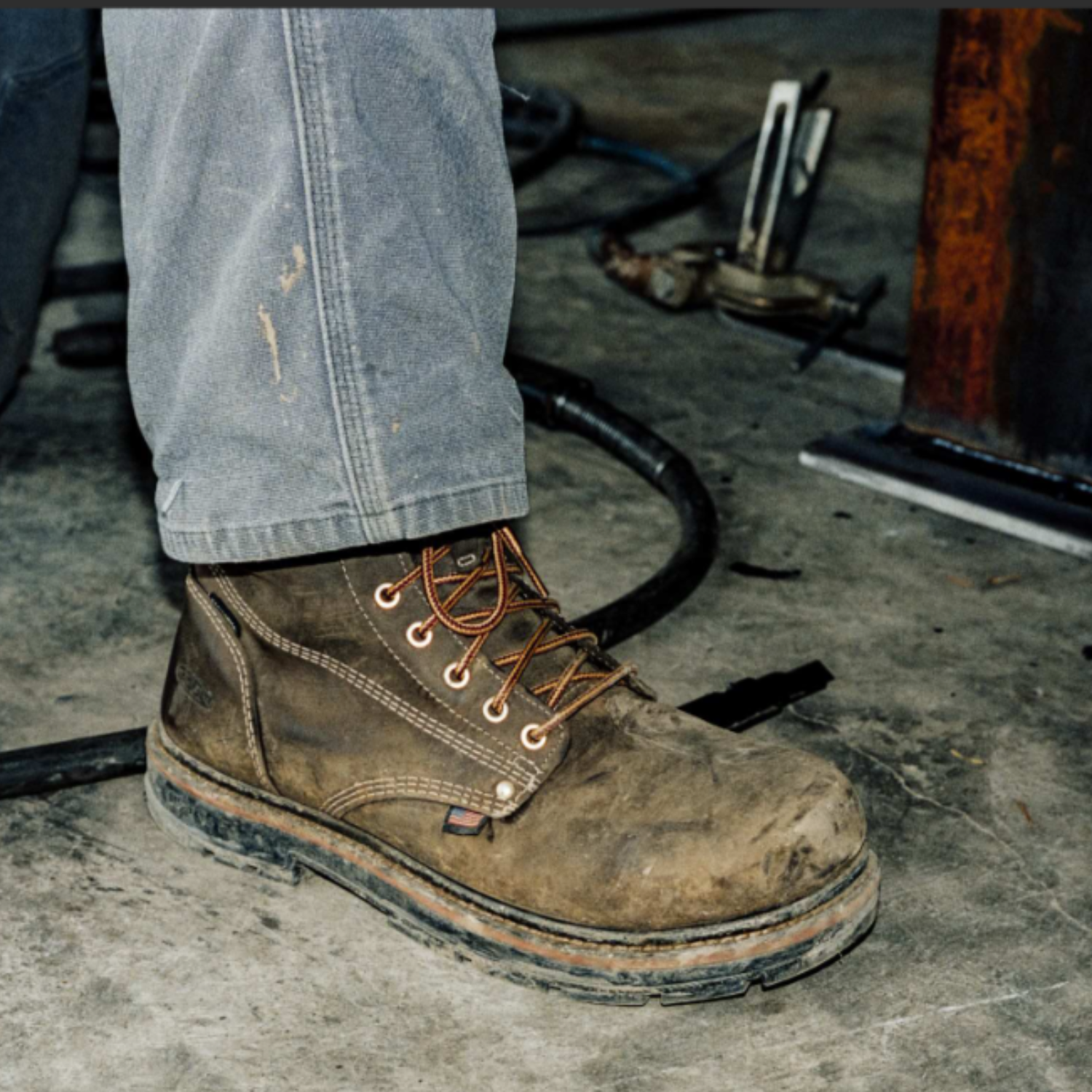 Wolverine Men's Overpass Mid Comp Toe Boot - Work World Wolverine Men's Overpass Mid Comp Toe Boot - Work World