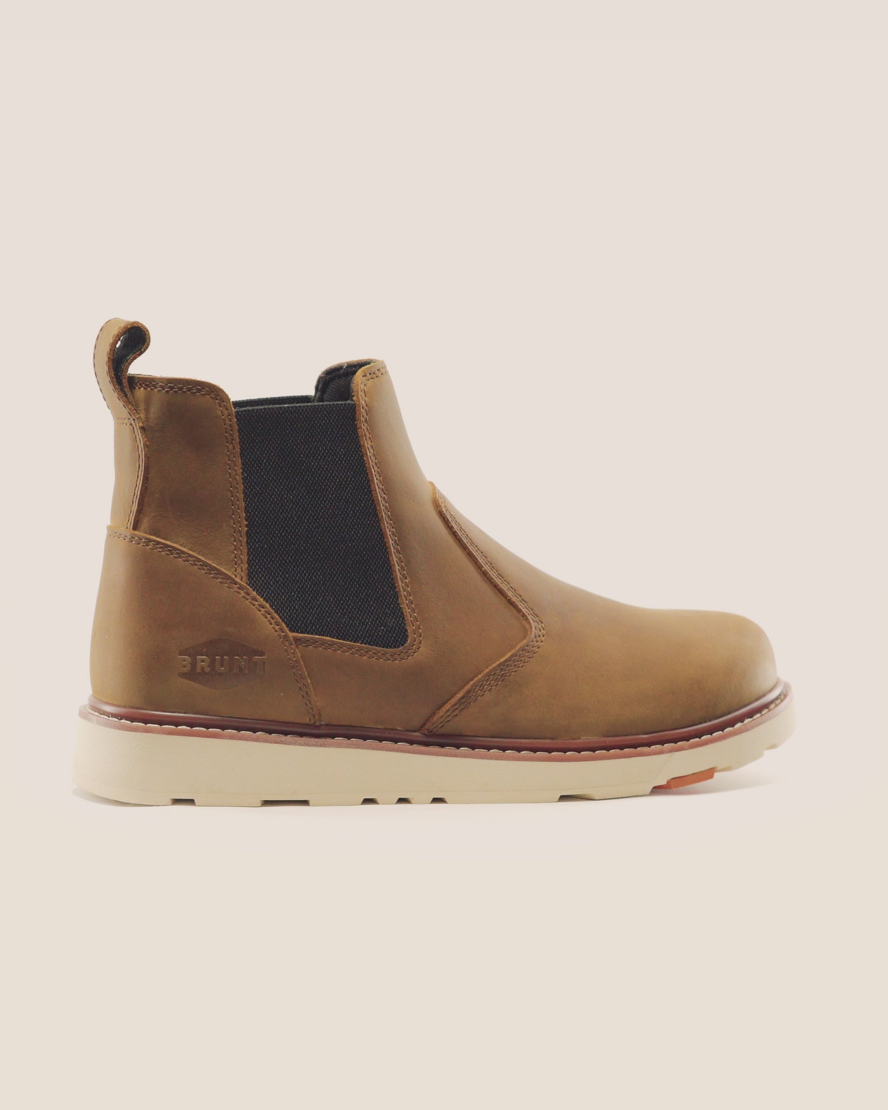 BRUNT Men's The Ohman 6" EH Comp Toe Chelsea Work Boot Work Boots BRUNT