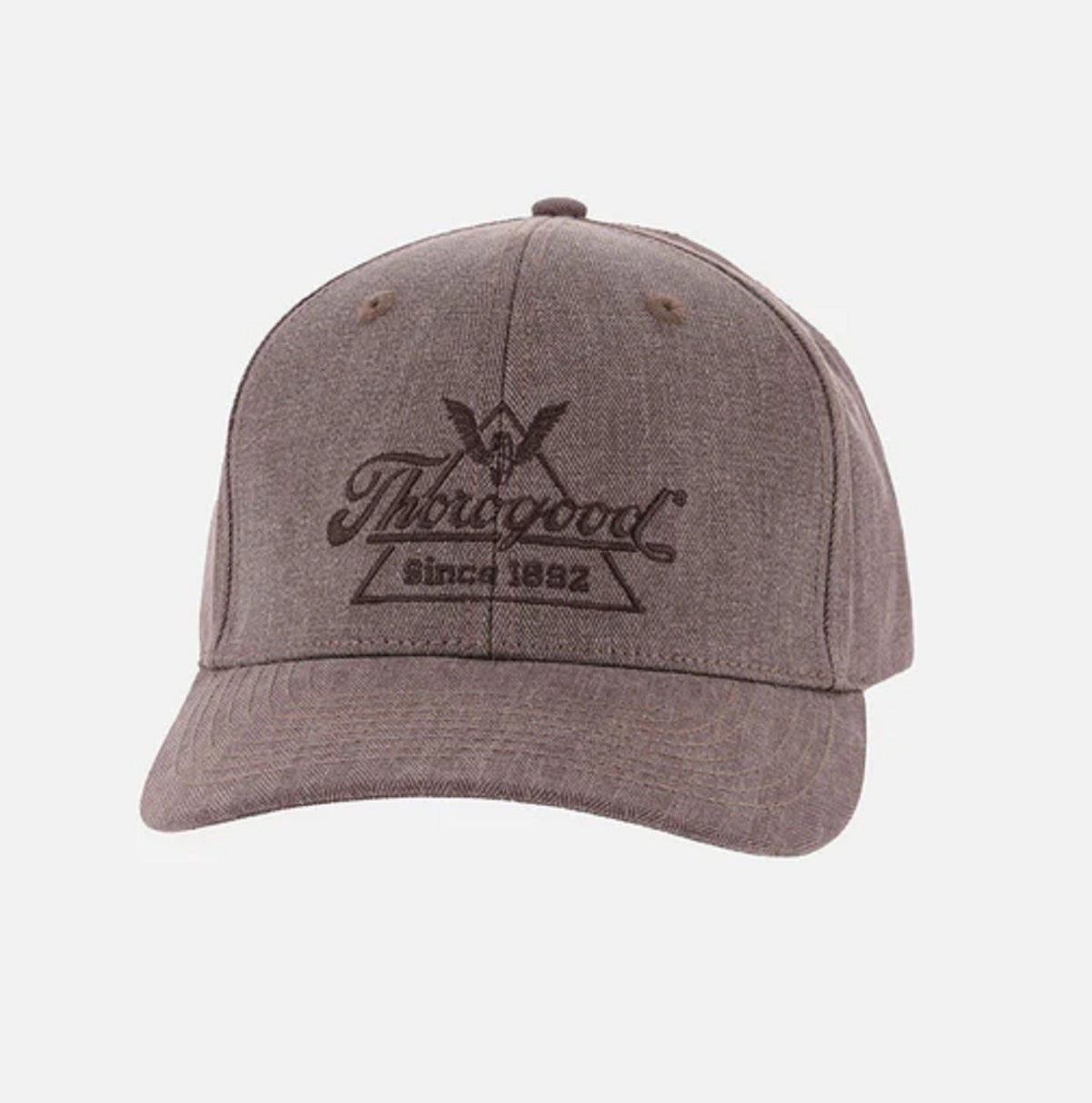 Thorogood Crafted Herringbone Leather Strap Hat Hats & Caps Thorogood Dark Brown OS