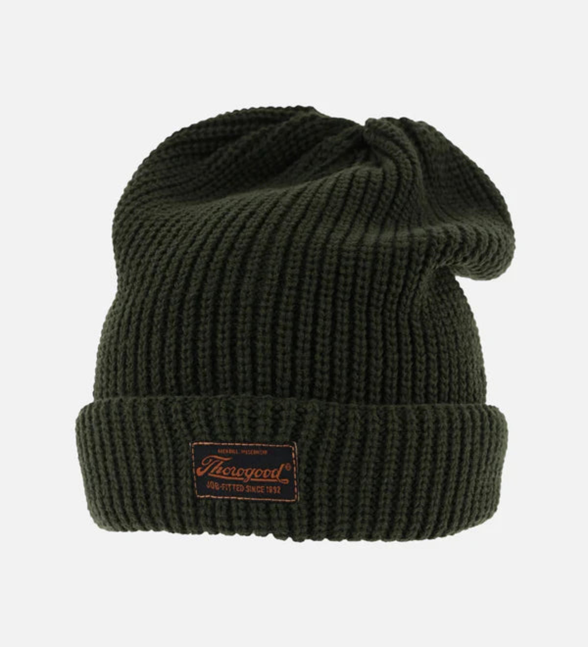 Thorogood Job-Fitted Knit Logo Patch Beanie - Work World - Workwear, Work Boots, Safety Gear