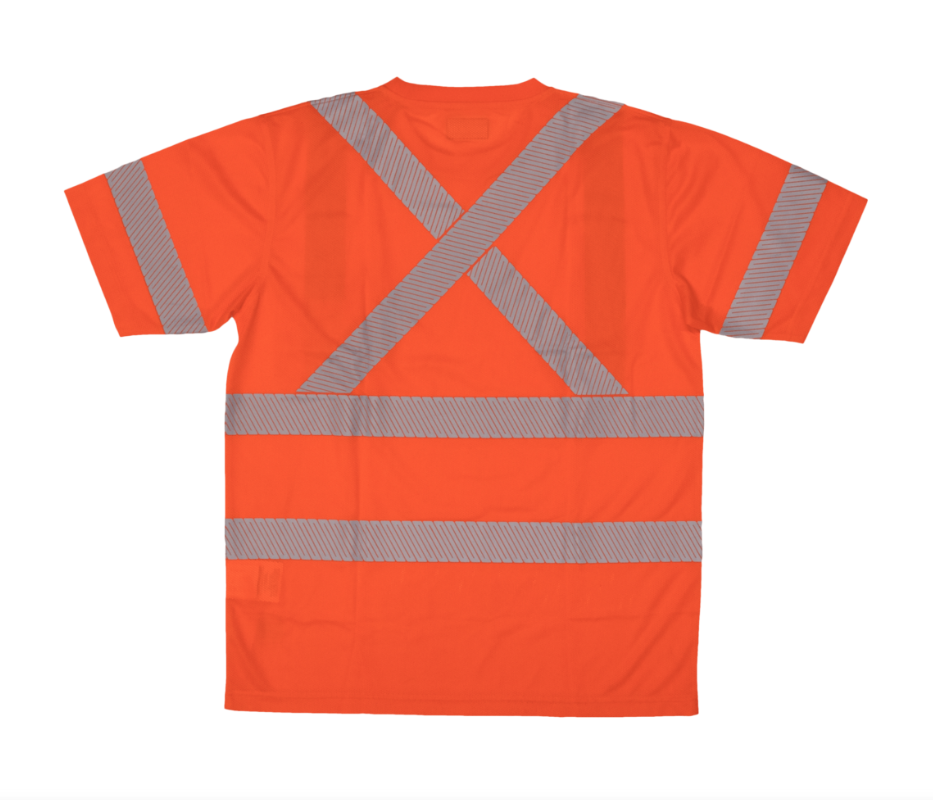 Tough Duck Unisex Class 2 Safety Short Sleeve T-Shirt - Work World - Workwear, Work Boots, Safety Gear