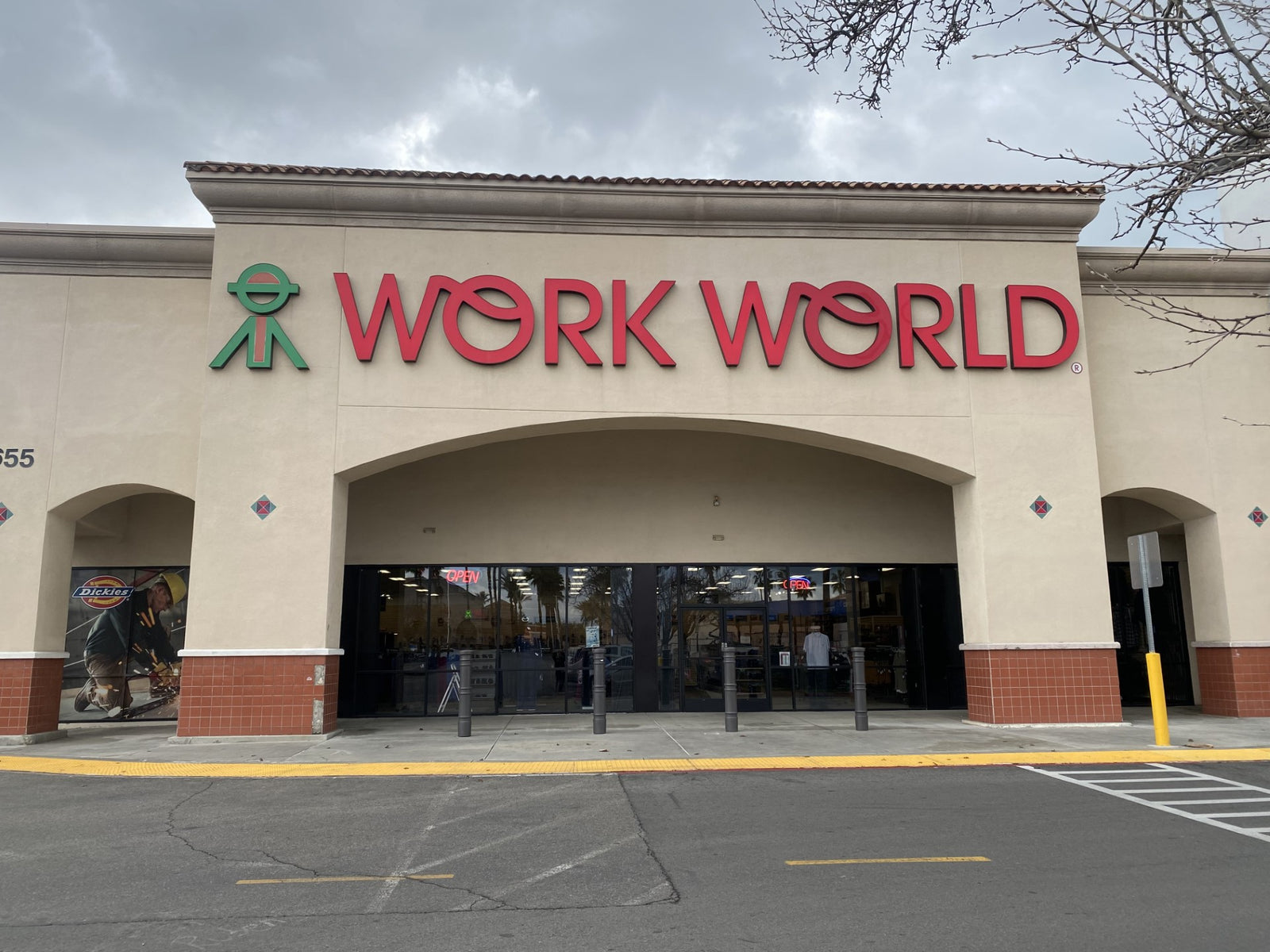 Work World in Fresno (Univ Park) storefront.