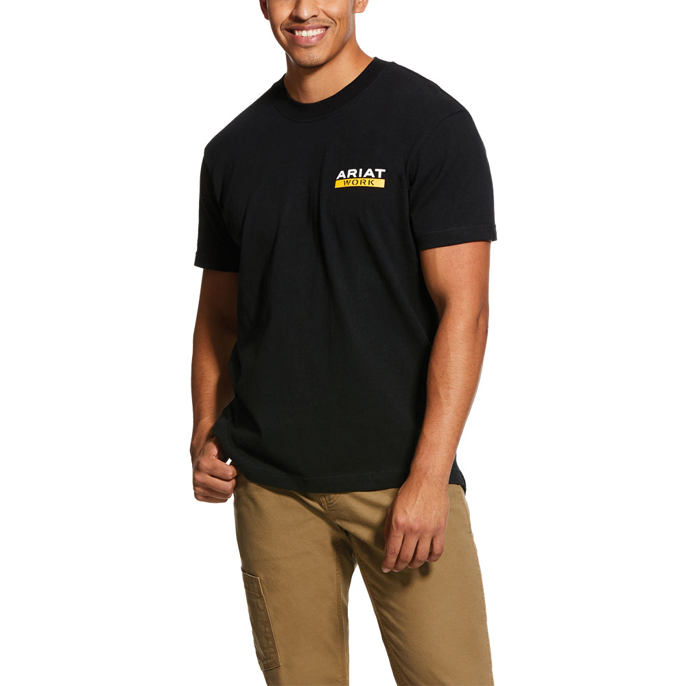 Ariat Men's Rebar Roughneck Graphic T-Shirt - Work World - Workwear, Work Boots, Safety Gear