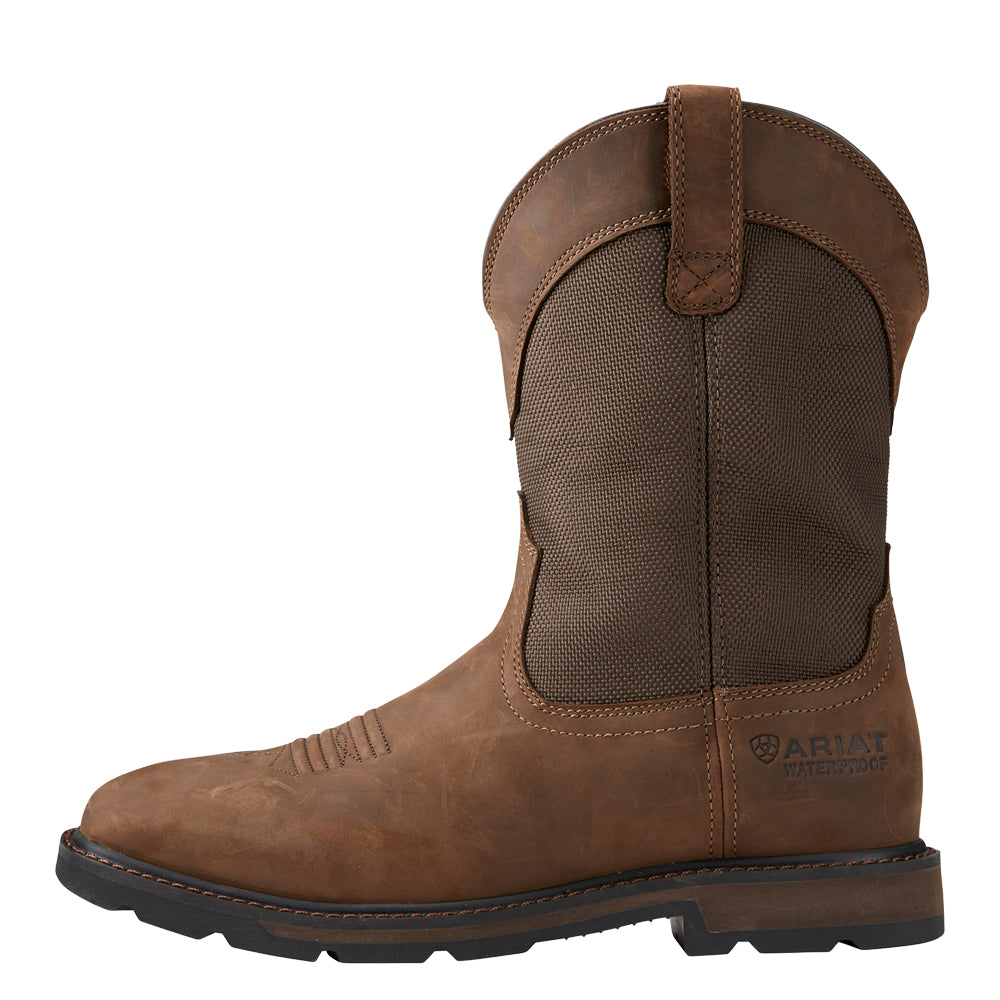 Ariat Men&#39;s Groundbreaker Waterproof Steel Toe Work Boot - Work World - Workwear, Work Boots, Safety Gear