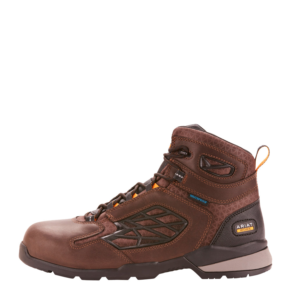 Ariat Men&#39;s 6&quot; Rebar Flex Waterproof Comp Toe Work Boot - Work World - Workwear, Work Boots, Safety Gear