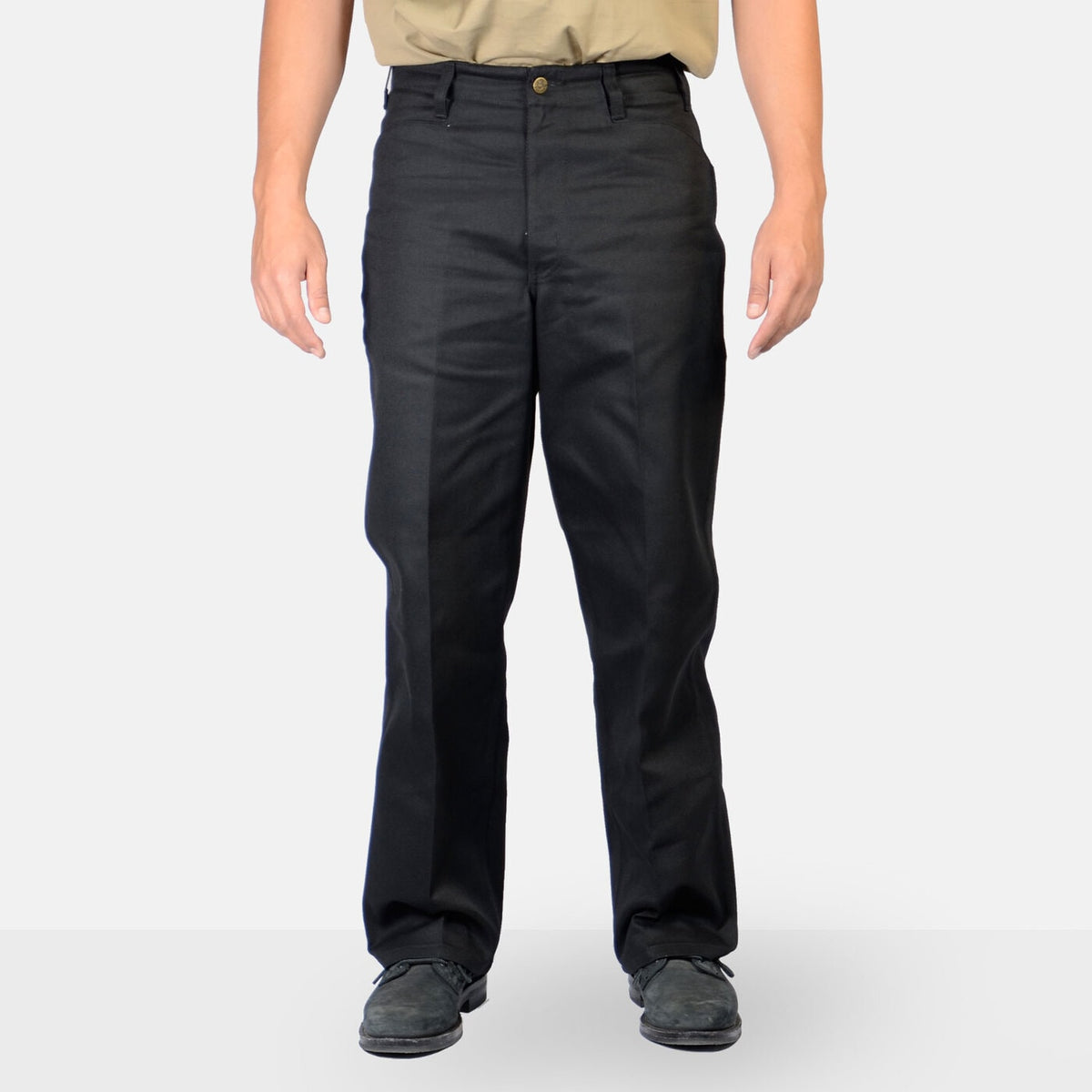 Ben Davis Men&#39;s 100% Cotton Original Pants_Black - Work World - Workwear, Work Boots, Safety Gear