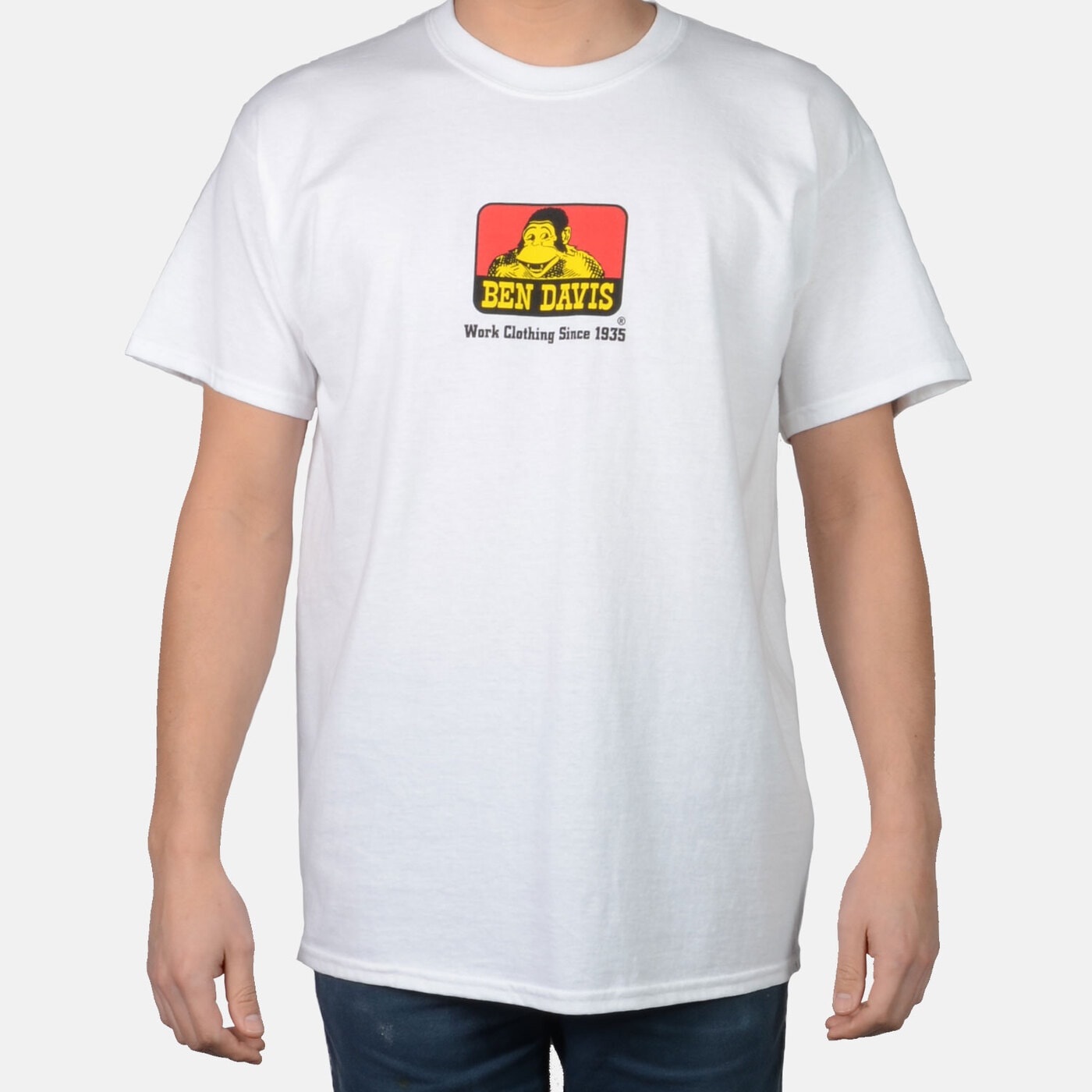 Ben Davis Classic Logo T-Shirt - Work World - Workwear, Work Boots, Safety Gear
