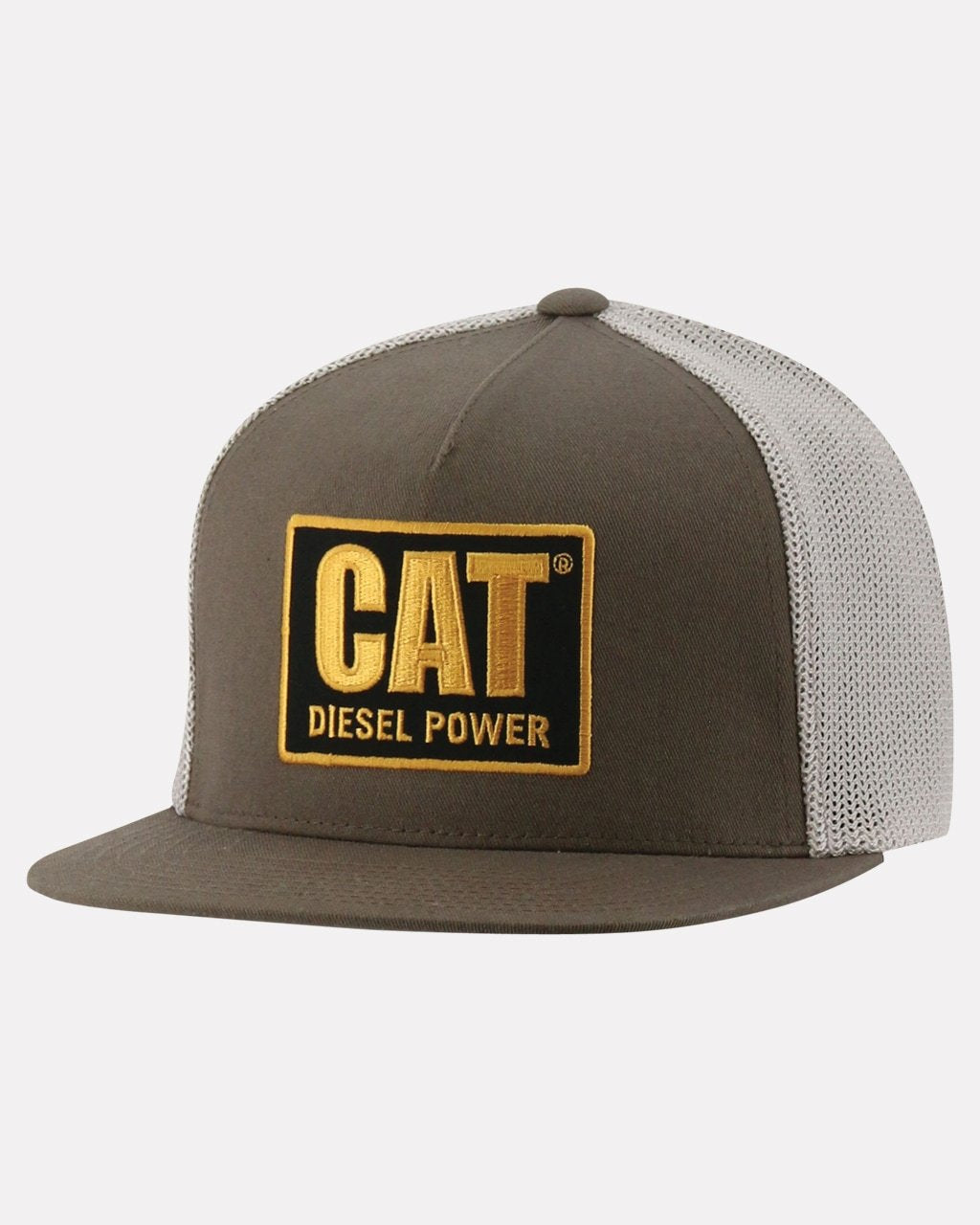 CAT Men&#39;s Diesel Power Flat Bill Cap - Work World - Workwear, Work Boots, Safety Gear