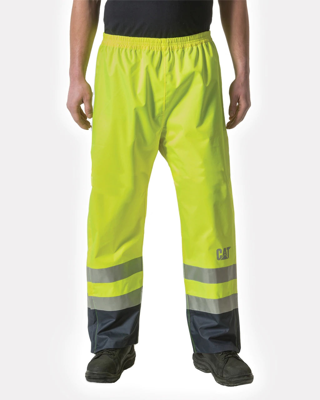 CAT Men&#39;s Hi-Vis Waterproof Pants - Work World - Workwear, Work Boots, Safety Gear