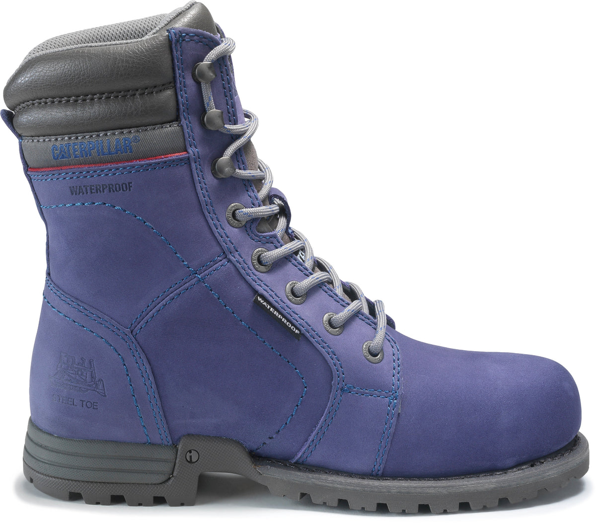 CAT Women&#39;s Echo 8&quot; Waterproof Steel Toe Boot - Work World - Workwear, Work Boots, Safety Gear