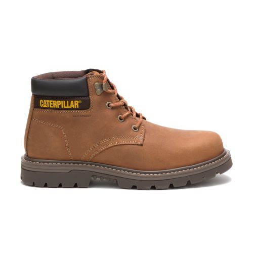 CAT Men's Outbase Waterproof EH Steel Toe Work Boot Work World