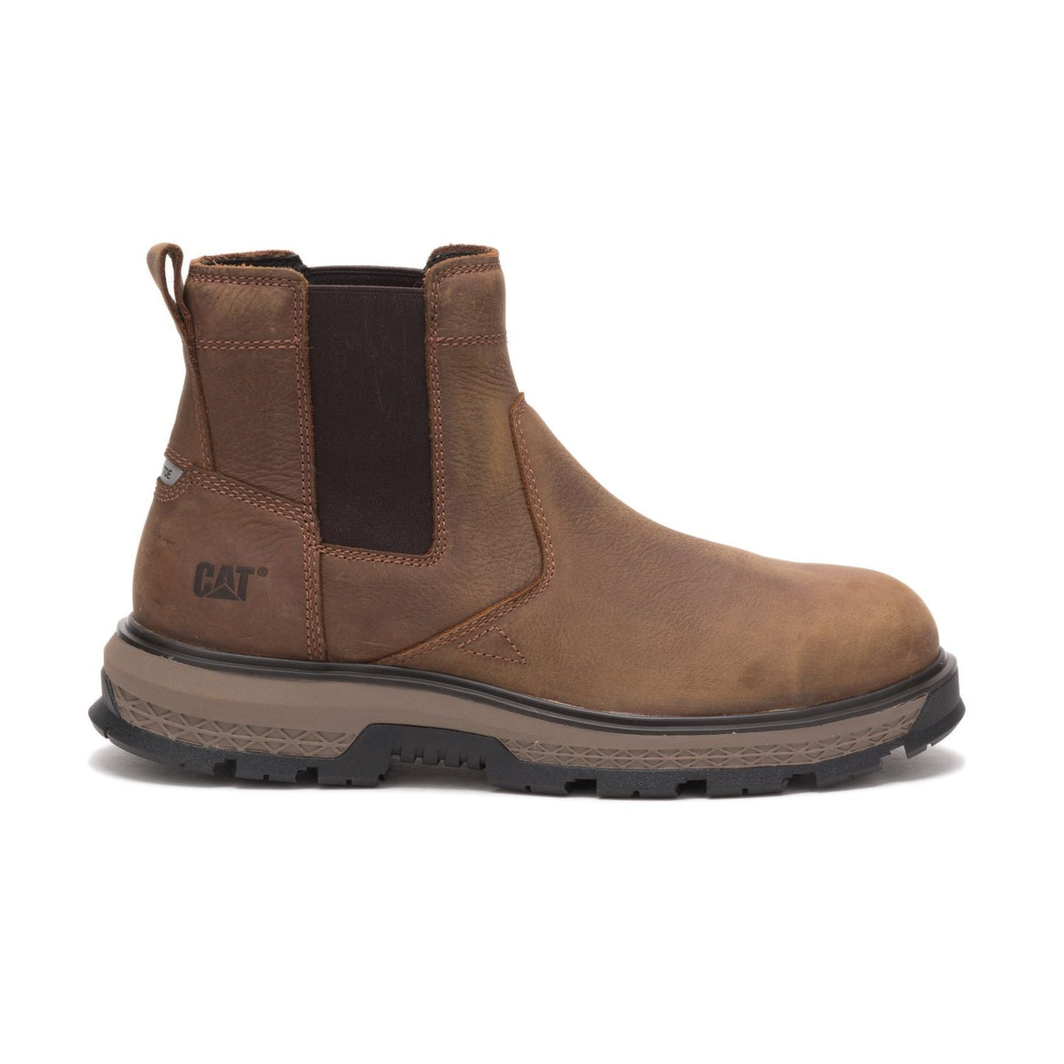 CAT Men&#39;s Exposition EH Alloy Toe Chelsea Boot - Work World - Workwear, Work Boots, Safety Gear