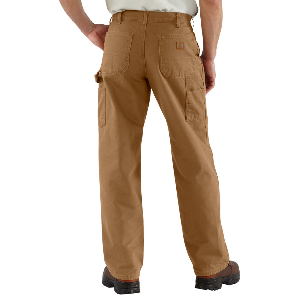 Carhartt Men&#39;s Washed Duck Work Pant_Carhartt Brown - Work World - Workwear, Work Boots, Safety Gear
