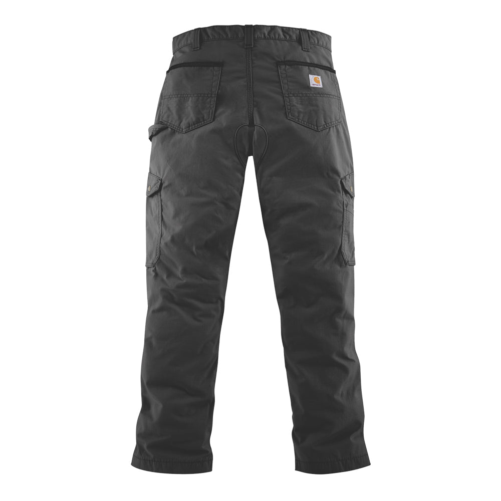 Carhartt Men&#39;s Ripstop Relaxed Fit Double-Front Cargo Work Pant_Black - Work World - Workwear, Work Boots, Safety Gear