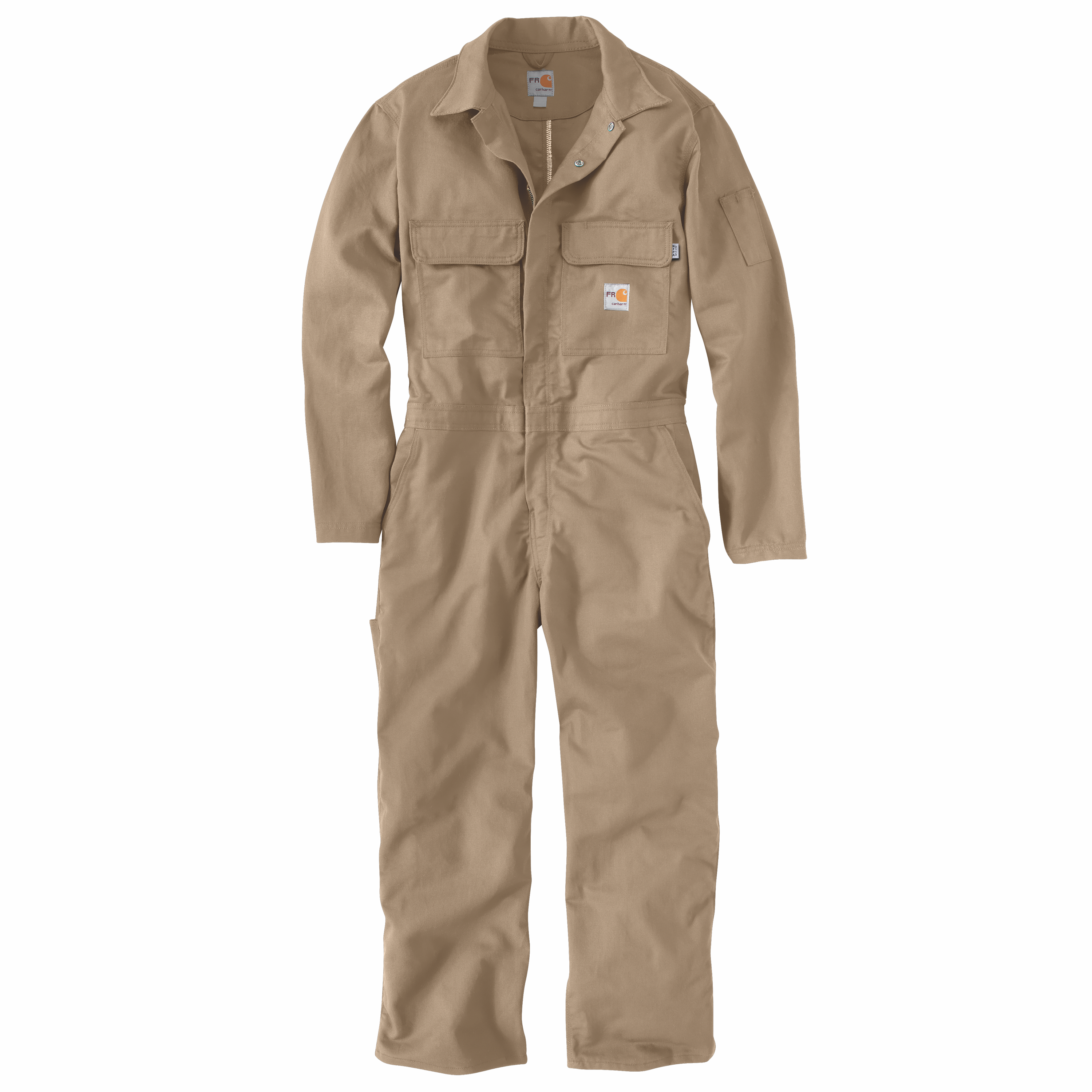 Carhartt Men's Flame Resistant Twill Coverall_Khaki - Work World