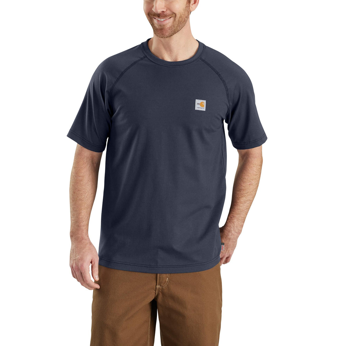 Carhartt Men&#39;s Flame Resistant Force Short Sleeve T-Shirt - Work World - Workwear, Work Boots, Safety Gear