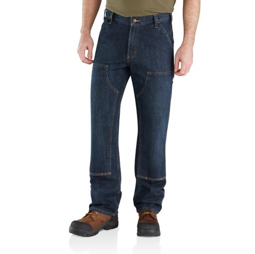 Carhartt Men&#39;s Relaxed Fit Double-Front Utility Jean - Work World - Workwear, Work Boots, Safety Gear