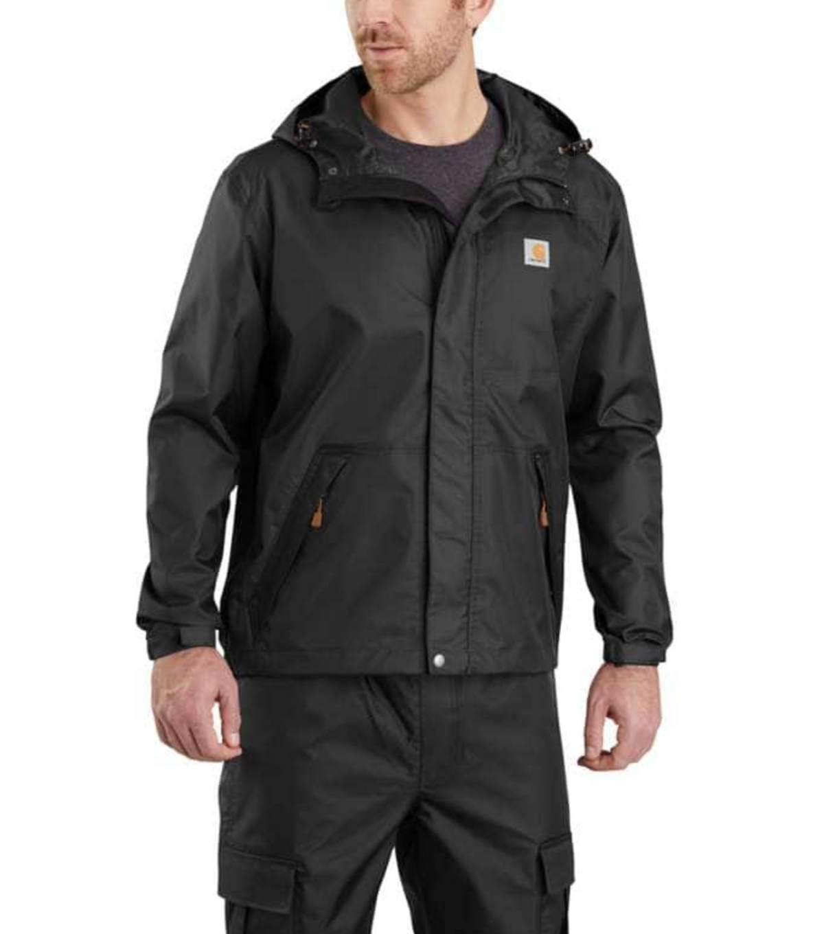 Carhartt Men&#39;s Storm Defender® Midweight Waterproof Rain Jacket - Work World - Workwear, Work Boots, Safety Gear