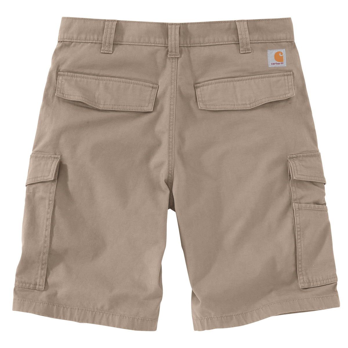 Carhartt Men's Rugged Flex® Relaxed Fit Canvas Cargo Work Short_Tan - Work World - Workwear, Work Boots, Safety Gear