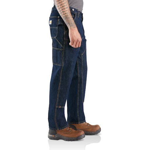 Carhartt Men&#39;s Rugged Flex® Relaxed Fit Double Front Utility Logger Jeans - Work World - Workwear, Work Boots, Safety Gear