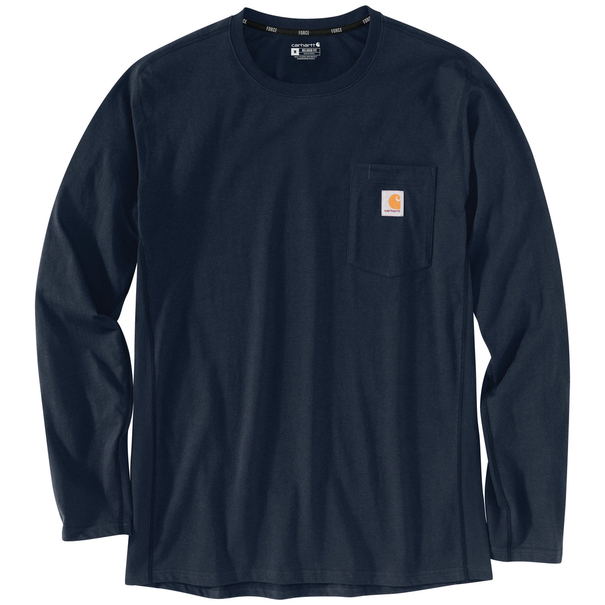 Carhartt Men&#39;s Force® Relaxed Fit Long Sleeve Pocket T-Shirt - Work World - Workwear, Work Boots, Safety Gear
