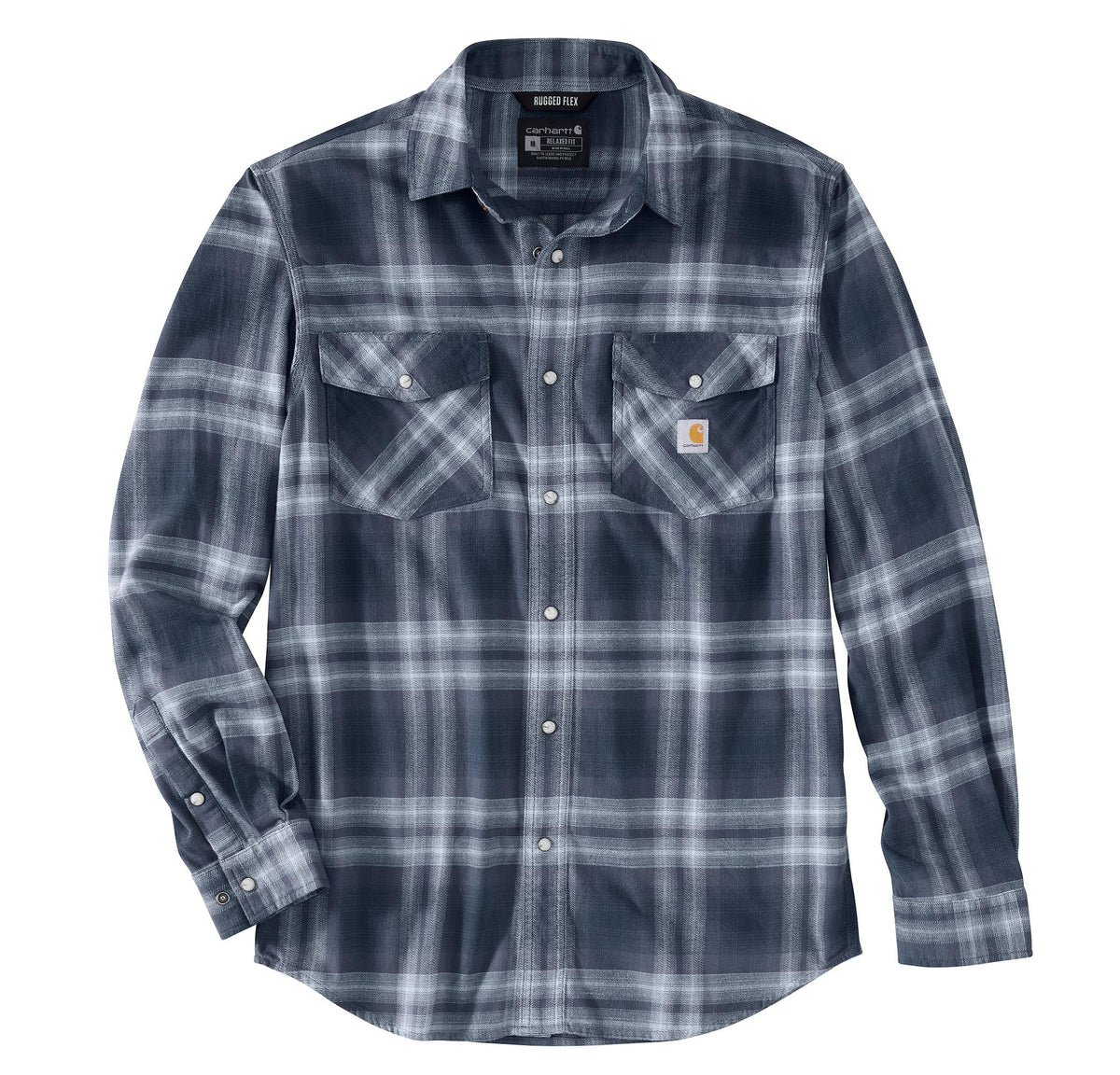 Carhartt Men&#39;s Rugged Flex® Flannel Long Sleeve Plaid Shirt - Work World - Workwear, Work Boots, Safety Gear