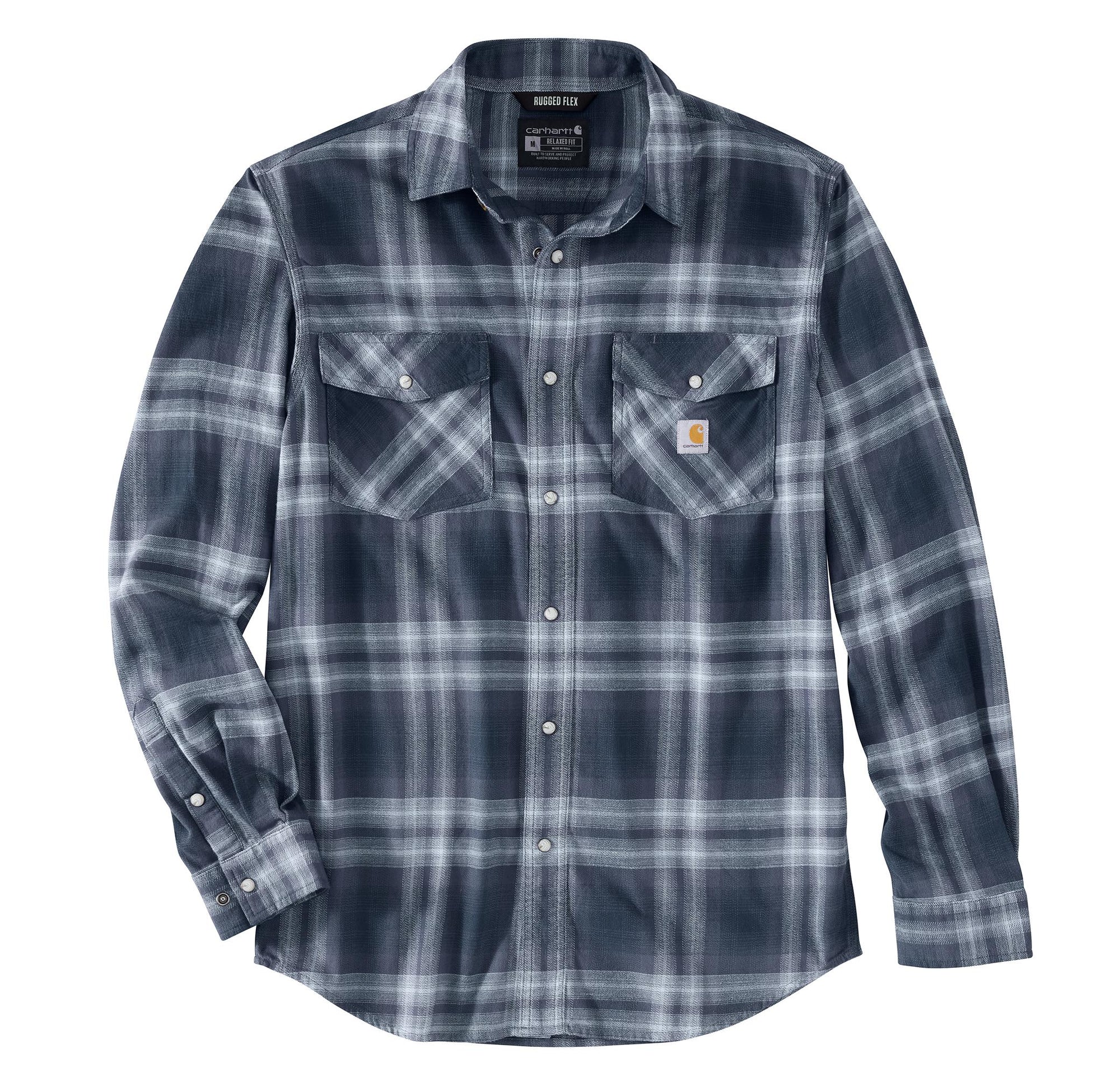 Carhartt Men's Rugged Flex® Flannel Long Sleeve Plaid Shirt - Work World - Workwear, Work Boots, Safety Gear