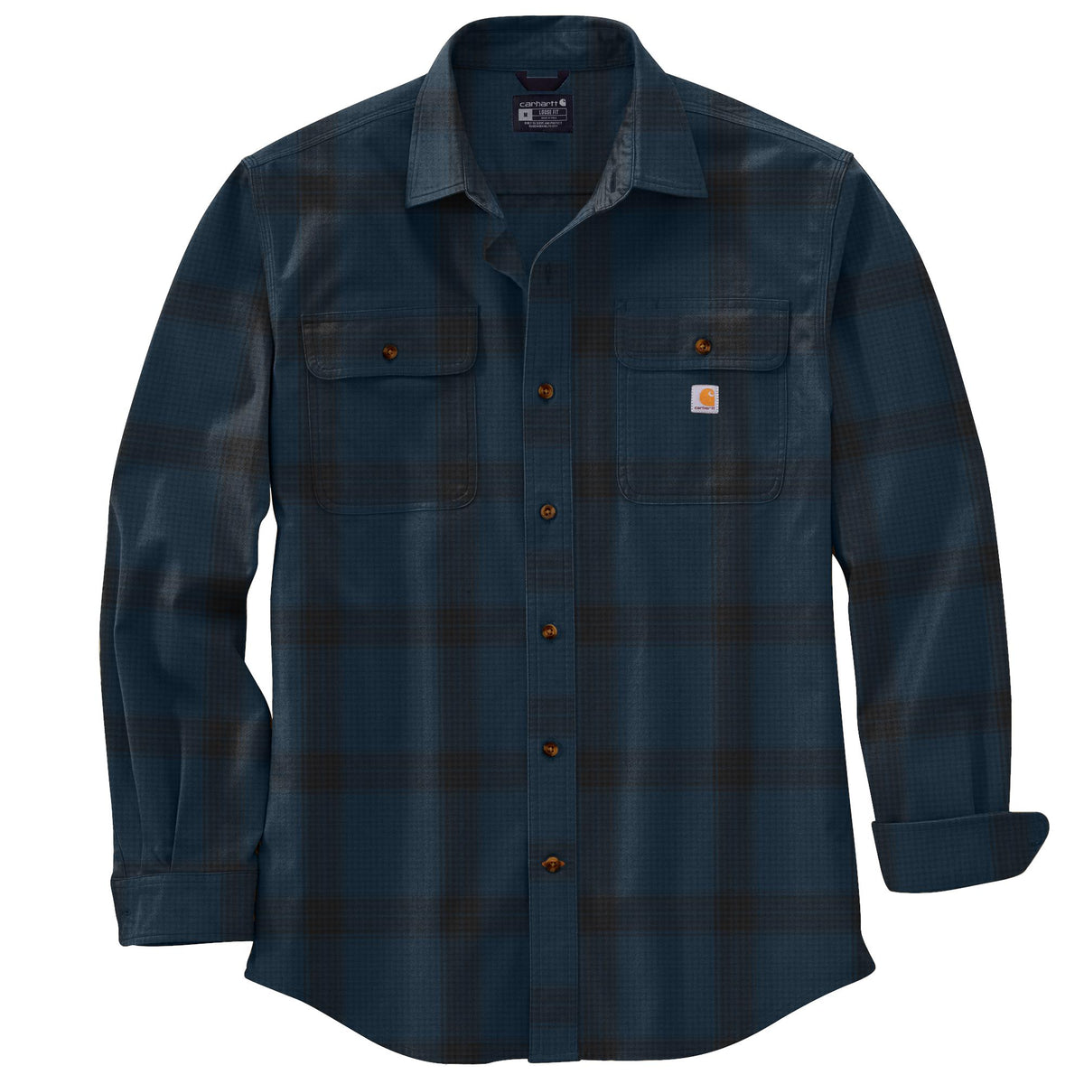 Carhartt Men&#39;s Loose Fit Heavyweight Flannel Long Sleeve Plaid Shirt - Work World - Workwear, Work Boots, Safety Gear