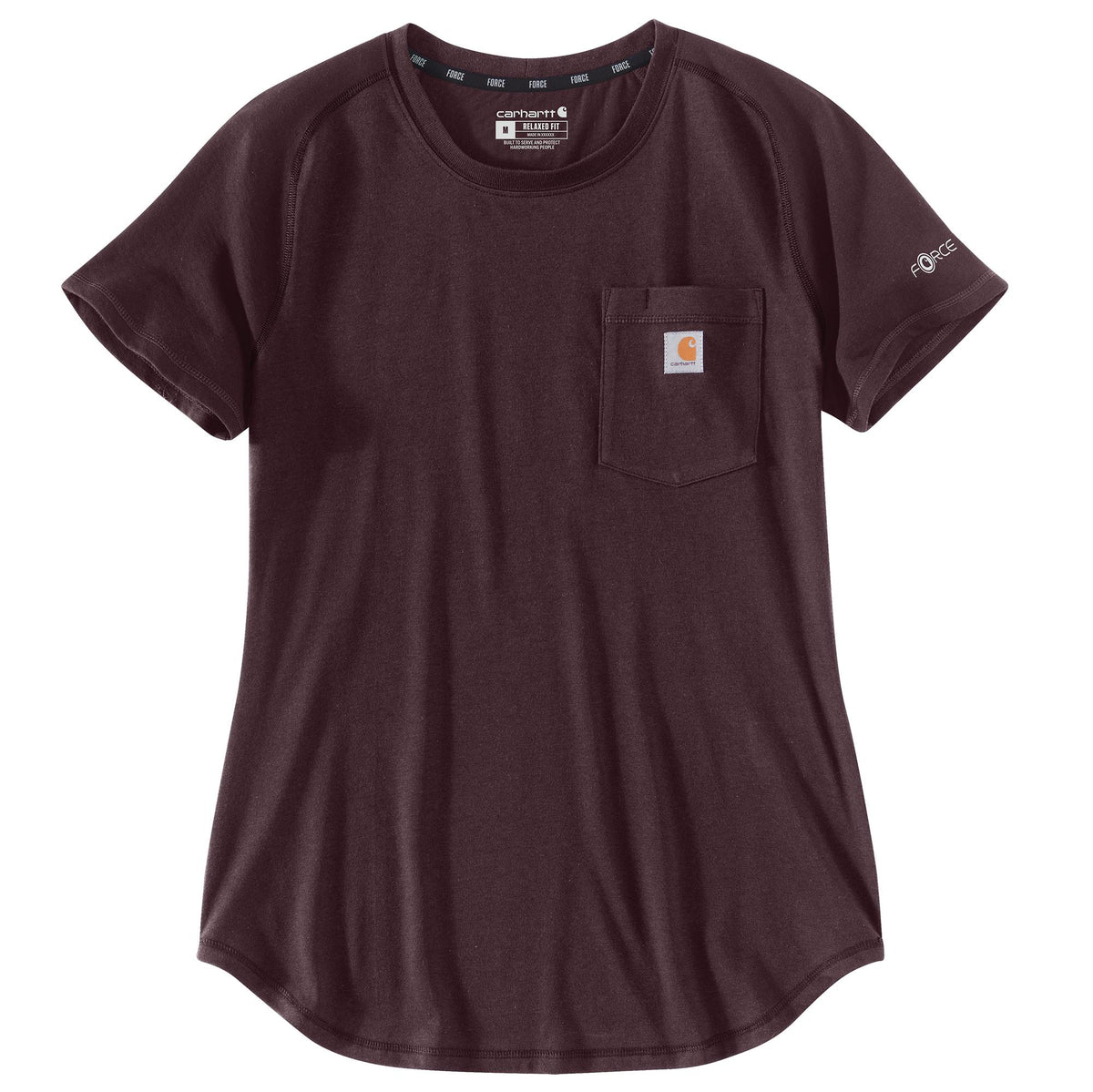 Carhartt Force Relaxed Fit Midweight Pocket Tee - Work World - Workwear, Work Boots, Safety Gear