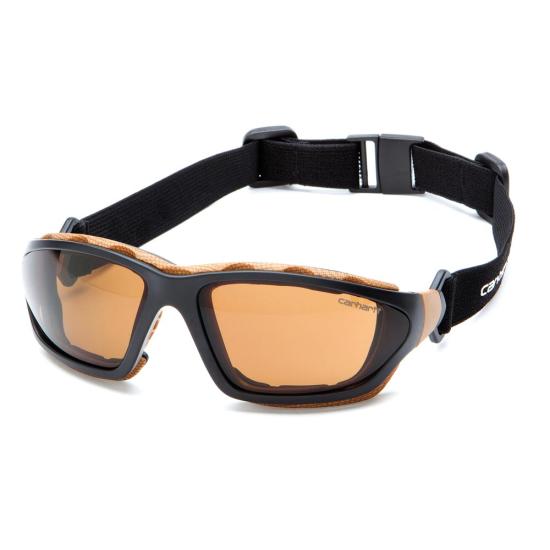 Carhartt Carthage Anti-Fog Safety Glasses_Orange Lens - Work World - Workwear, Work Boots, Safety Gear